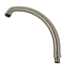 Genuine Franke Zurich Tap Spout Replacement - SP1258 133.0150.226 (Silk Steel)