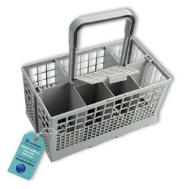 ELECTROHOGAR Universal Dishwasher Basket for Cutlery | Cutlery Basket for Dishwashers | Dishwasher Basket Non-deformable and Durable | Compatible with all Brands: Bosch, Miele, AEG, Siemens