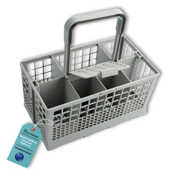 ELECTROHOGAR Universal Dishwasher Basket for Cutlery | Cutlery Basket for
