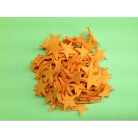 Petra's Craft News A – STF5203 – July Stars Confetti, 100 x 30 mm Felt/Yellow