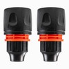 10mm Curly/Spiral Hose Replacement connectors (Pack of 2) Universal Click