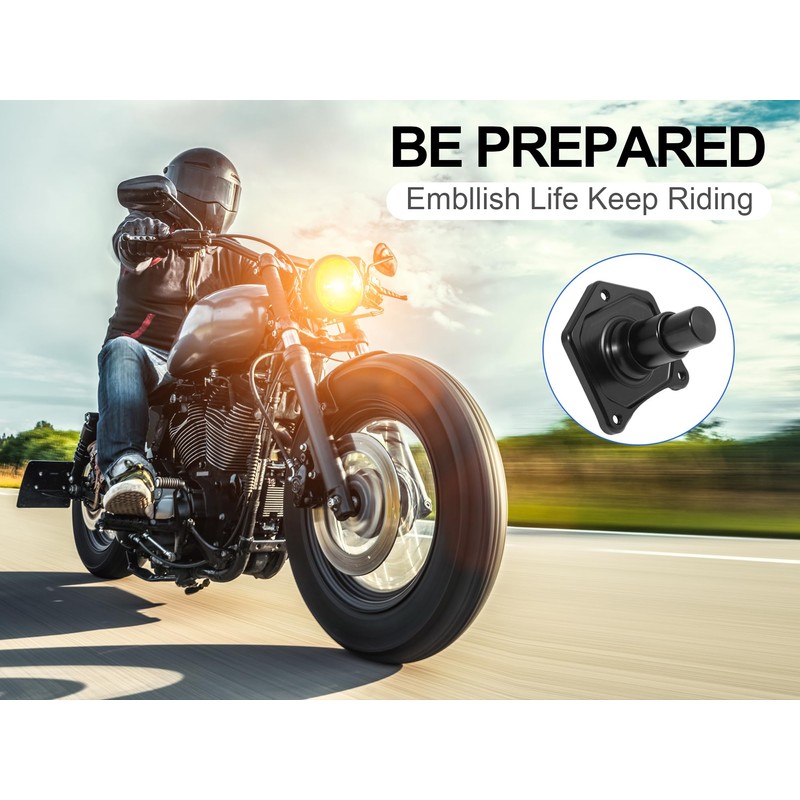 AILMOTO Solenoid Cover Starter Push Button