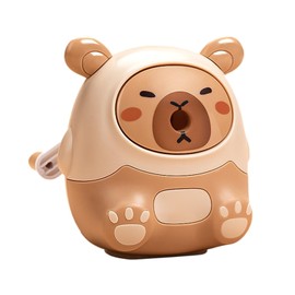 Pencil Sharpener for Kids | Portable Pencil Cutter for School,Capybara Shape Cartoon Spinner Supplies Cute Stationery for Crayon Drawing Art Students Children Girls