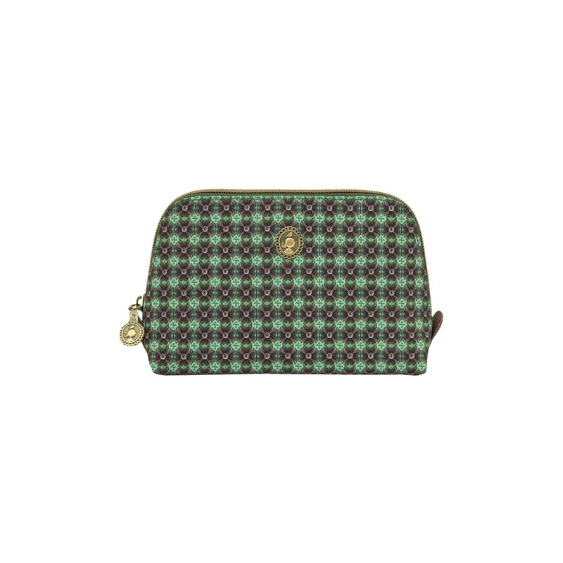 Coby Cosmetic Bag Triangle Small Clover Green 19/15 x 12