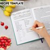 JULEASEL Blank Recipe Book - Recipe Book to Write in