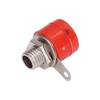 100Pcs 4mm Banana Plug Socket Binding Post Cross Connector Plug