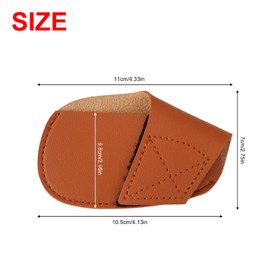 Andux 10Pack PU Golf Irons Club Head Covers Pouch Holder MT/PU03 Brown