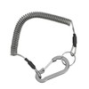 SANLIKE Wire Spring Cord Strap for Fishing, Wire Rope, Stretchable,