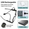 Magnifying Glasses with Light Rechargeable Reading Glasses Bright LED Readers