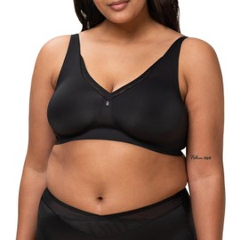 Triumph Womens True Shape Sensation N01 Minimizer Bra, Black, 36E UK