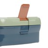 LÄSSIG Children's Lunch Box with Removable Dividers, BPA-Free / Happy