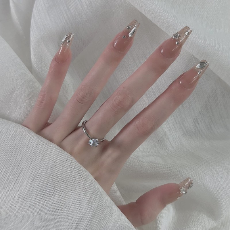 Domiya Nail Tip, Ballet, Short Nail Tip, Very Short, Popular,