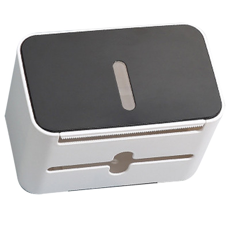 Wall Mounted Tissue Dispenser Wall Hanging Tissue Storage Box Multipurpose