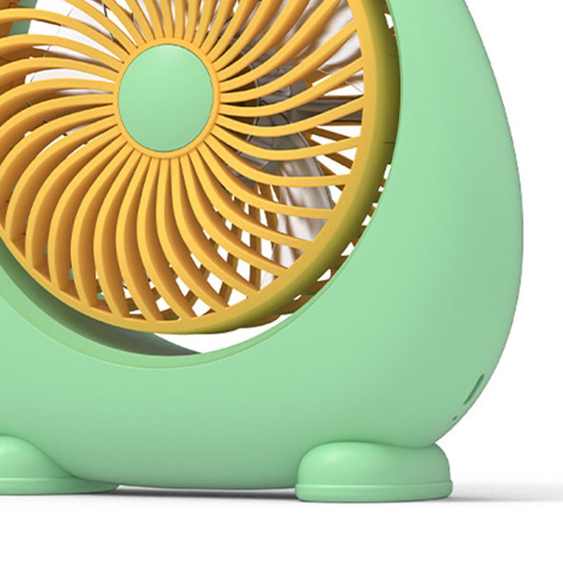 Cat Ear Desk Fan for Student Two Levels Adjustable Large
