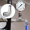 TAILONZ 2pcs 304 Cast Male Barb Fittings, 1/2PT-14mm 90° Elbow