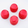 Gifbera Mini Foil Muffin Cupcake Liners Red Wrappers for Christmas