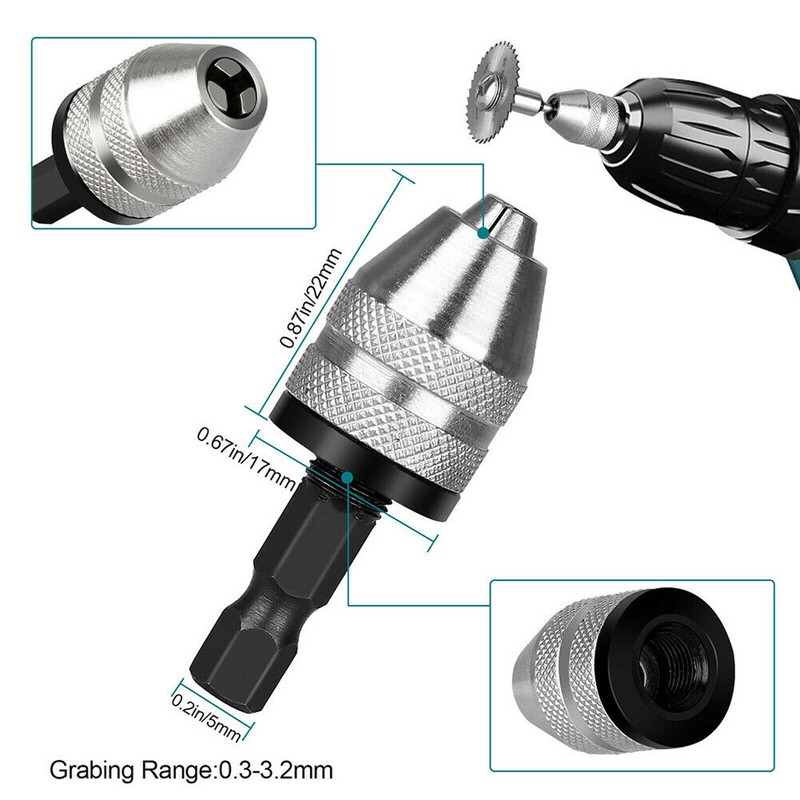 60Pcs/Set Cutting Disc Saw Blade Chuck Set for Electric Drill