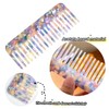 2 Piece Combs, Wide Tooth Comb, Anti-Static Comb, Portable Comb,