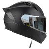 MOCOERL Casco Integral para Moto Certificado Dot con Bluetooth Puede