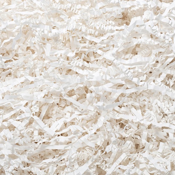 Wowxyz Wowxyz 2 LB Crinkle Cut Paper Shred White Crinkle