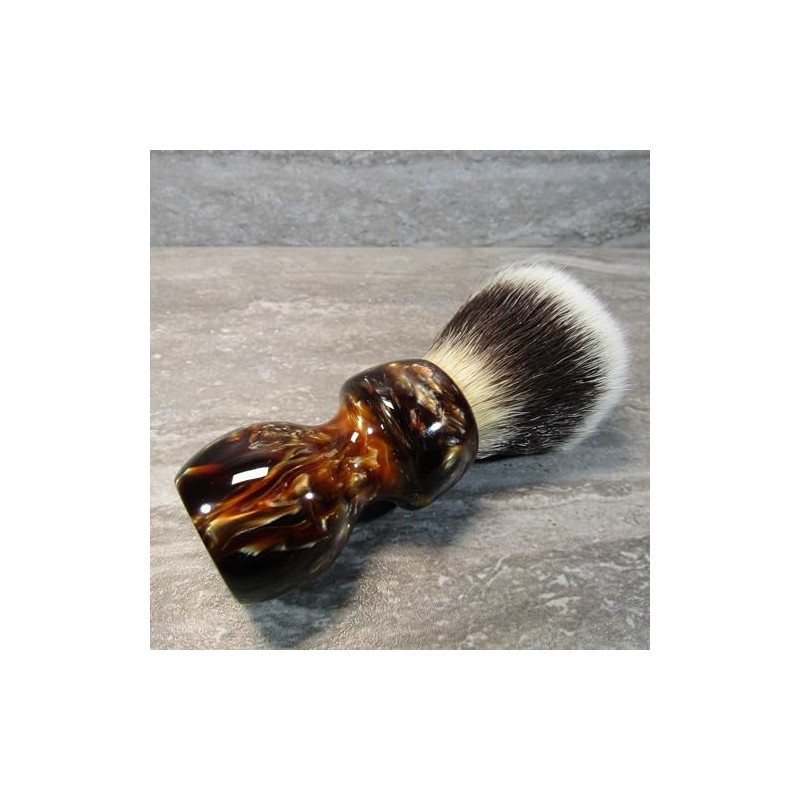 Yaqi Caramel Cat's Whisker Synthetic Shaving Brush
