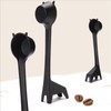 LAKYMIE 2 x coffee spoons, measuring spoons, giraffe coffee measuring