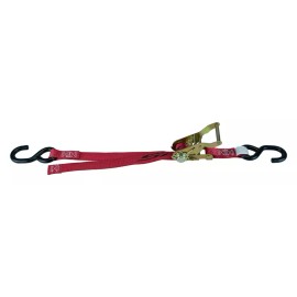 Snappin Turtle V3100 6 Foot Ratchet with Coated S-Hooks - 2.5K Rated