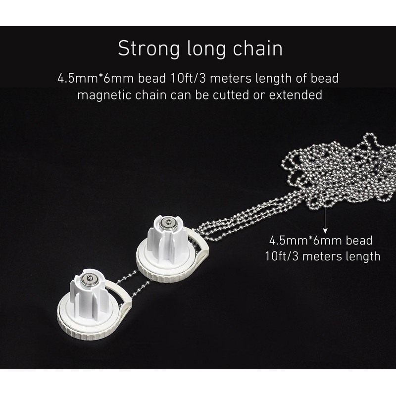 Roller Blind Metal Bead Clutch 10ft(3 Meter) for Blinds &