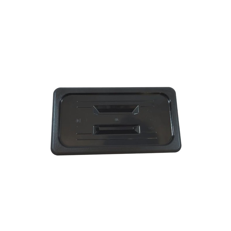 Polycarbonate GN 1/3 Gastronorm Container Cover, Black