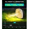 COXSENI Solar Pathway Lights Outdoor 6 Pack, Bright Solar Path