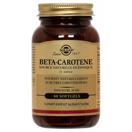 Solgar Beta-Carotene 60 Capsules