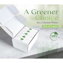 ORNIC Bamboo Cotton Swabs – Eco-Friendly Cotton Swabs for Personal Care – Biodegradable Cotton Buds for Zero Waste Personal Care – Plastic-Free Cotton Swabs for Makeup, Hygiene & Beauty (500 Count)