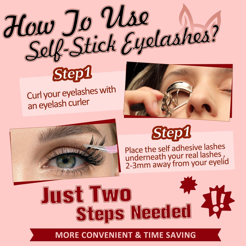 EPUDY FIHSALA Self Adhesive Lash Clusters Fox Eye 11-13-15mm Manga
