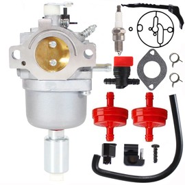 YTH18542 Carburetor for Husqvarna YTA18542 592953 YTH2042 PB195H42LT LTH1438 Craftsman YTS3000 LT3000 Poulan Pro Troy Bilt lawn tractor with 17hp 18hp 19hp engine