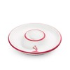 GMUNDNER KERAMIK Egg Cup Smooth Diameter 12 cm Bordeaux Red