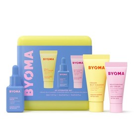 BYOMA Grehge ating Starter Kit - Mini Cleanser 30ml, Mini Light Cream 15ml + Mini Hydrating Serum 15ml