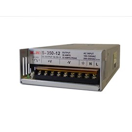 MegaWatt S-350-12 30 Amp 9.5-15 Volts Adjustable Ham CB Radio Power Supply 13.8V 12V 33A Peak Not a Clone Real MegaWatt MW