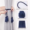 Pretty Jolly 2 Pack Double-Ended Tassel Curtain Tiebacks European Style