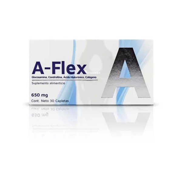Glucosamina Condroitina Colageno 30 Capletas A-flex Ypenza