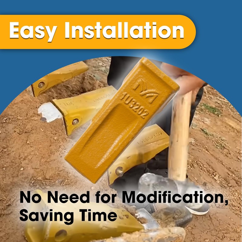 5 Pcs Bucket Teeth Replace 1U3202 1U-3202 Fit for J200