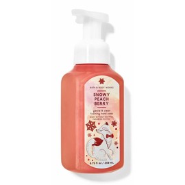Bath and Body Snowey Peach Berry Gentle Foaming Hand Soap | 8.75 Fl Oz | Scented with Natural Essential Oils