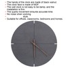 Nordic Style Simple Wooden Wall Clock Quartz Movement Wall Clock