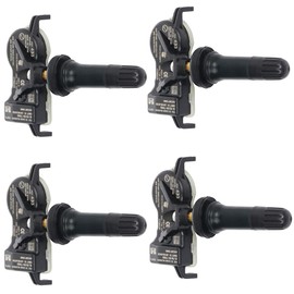 SCITOO 4 PCS TPMS Sensor GM 433MHz Tire Pressure Sensor fit for 2013-2016 for Dodge Dart, 2016-2018 for Dodge Durango, 2018 for Jeep Grand for Cherokee Tire Pressure Sensor Kit Replaces68313387AB