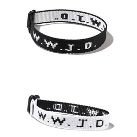 Pingyongchang WWJD Braided Rope Bracelet What Would Jesus Do Letter Hnadmade Bracelets Protection Pray Bracelet Inspirational Religious Christian Jewelry for Women Men-Black White W