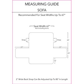 Elegant Comfort Luxury Bloomingdale Pattern Reversible 2-Tones Quilted Furniture Protector Slipcover, Featured Smart Pockets Elastic Straps, Pets Kids Protection, Sofa, Navy/Gray