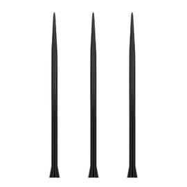 RED DRAGON Raptor GT Black 50mm Specialist Arrow Points - 1 Set Per Pack - Professional Dart Accessories