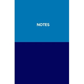 Deep Blue Notes Journal: 250 Lined & Dotted Pages for Creative Writing & Planning