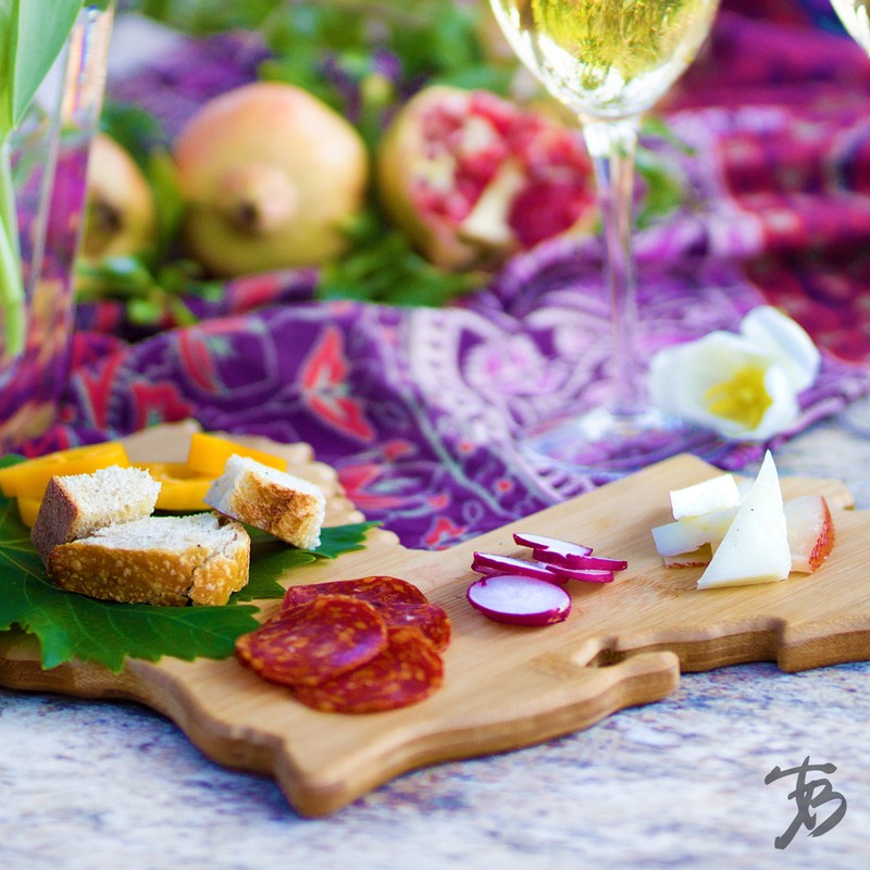 Totally Bamboo Cutting and Serving Board, Louisiana State