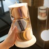 JessLab Stackable Storage, 3 Layers Acrylic Hair Accessory Organiser Container