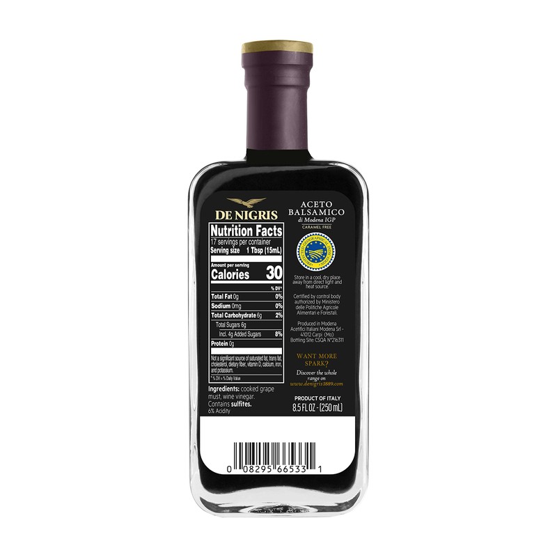 De Nigris Balsamic Vinegar Of Modena Excellence Line, Orange Eagle